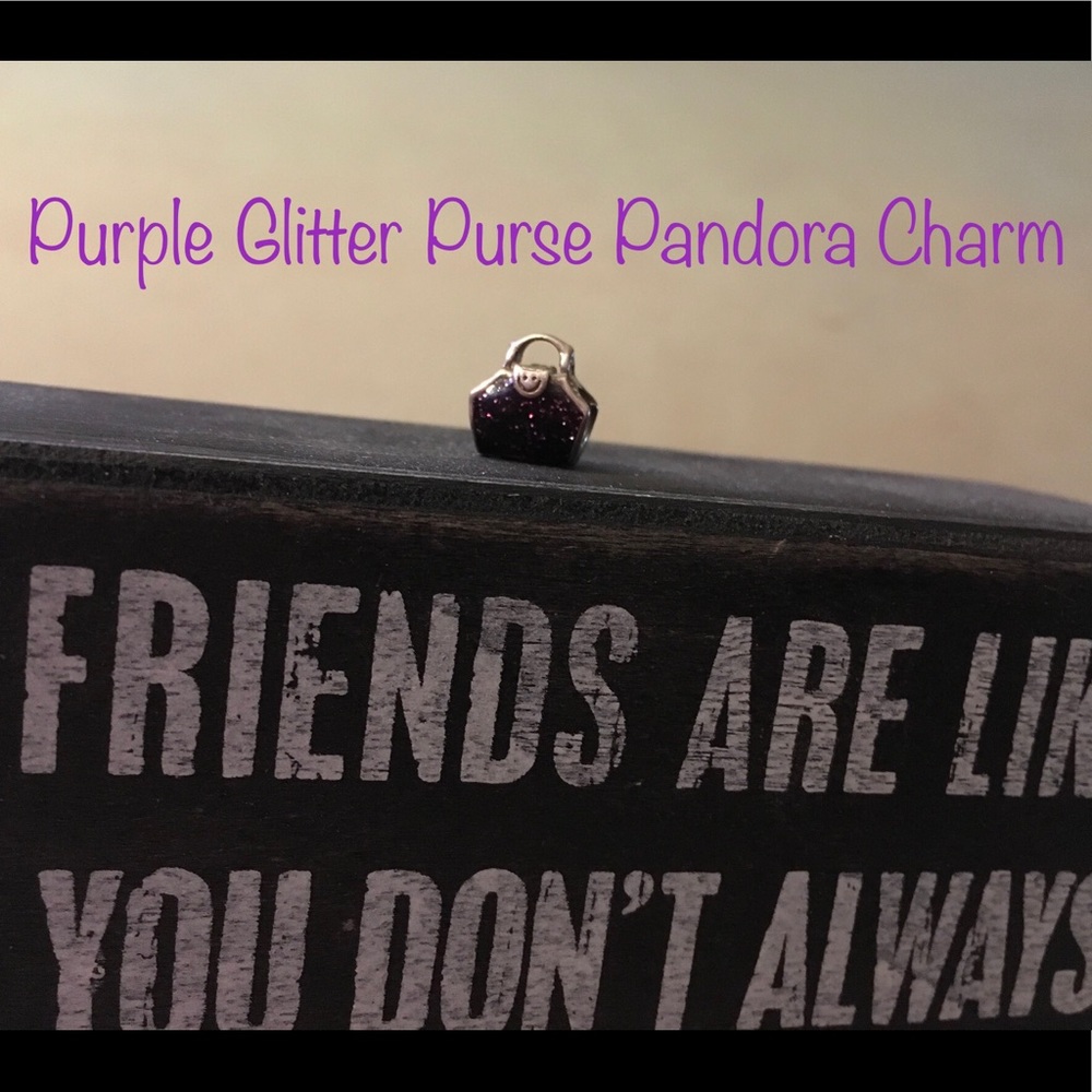 Purple Purse Charm for Pandora Bracelet!